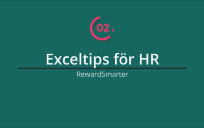 Exceltips för HR – 2